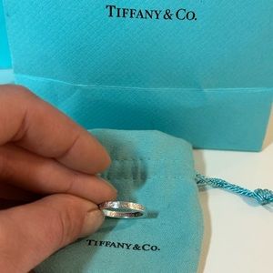 925 Tiffany & Co Note Ring